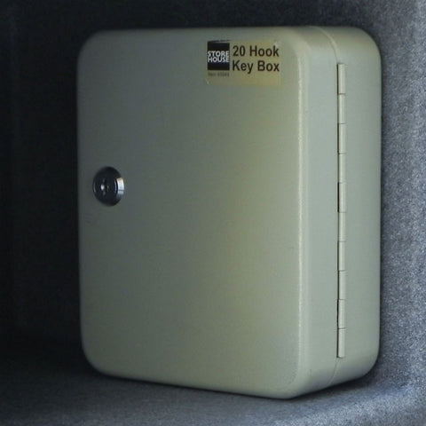 20 Hook Locked Key Box for Valet - Buy Online at PodiumStop.com