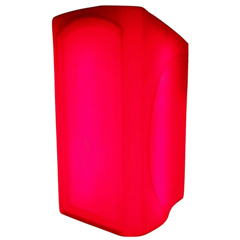 Red Light Lectern Glowing Majestic Valet Lectern - Clear with Programmable LED Colors ...