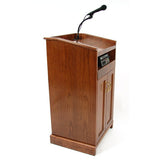 Executive Wood - Cherry Collegiate Evolution Sound Podium - Buy Online at PodiumStop.com
