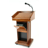 Wooden Counselor Evolution Sound Lectern by Executive Wood - Buy Online at PodiumStop.com