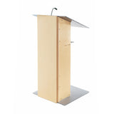 K2 Lectern - Wood & Metal Modern Design with Shelf