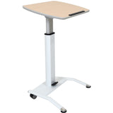 Pneumatic Height Adjustable Lectern and Tilting Table Top Stand