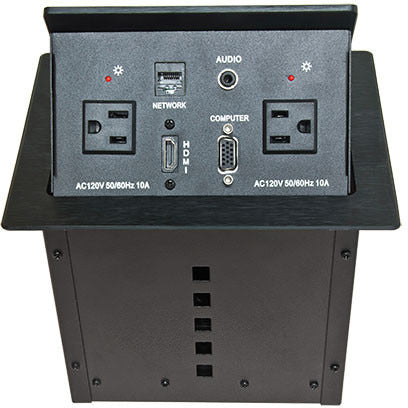 AVFI POP5 - Pop-Up Connection Panel - Buy Online at PodiumStop.com